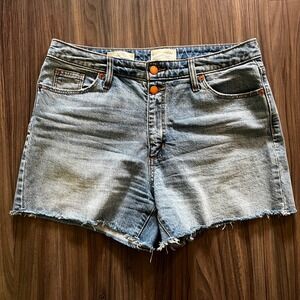 Universal Thread Vintage Midi Shorts High Rise Light‎ Wash 4" Inseam size 29